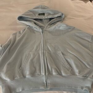 Daily Drills Light Blue Hoodie Jacket